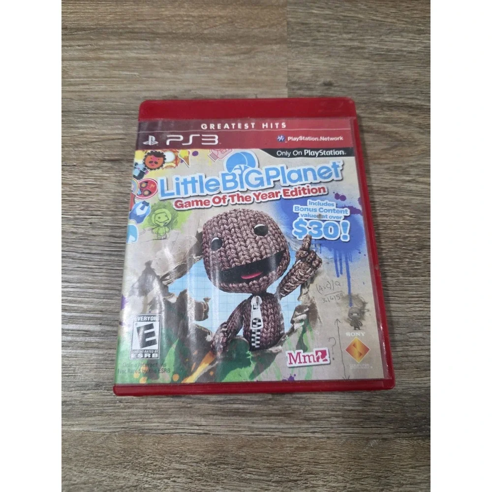 Little Big Planet Game of the Year Edition Sony PlayStation 3 PS3 Fast Shipping